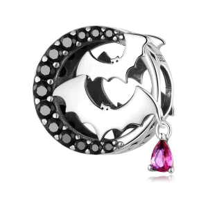 Pandora Style Bat Charm - SCC2392 (image for) Pandora Style Bat Charm - SCC2392