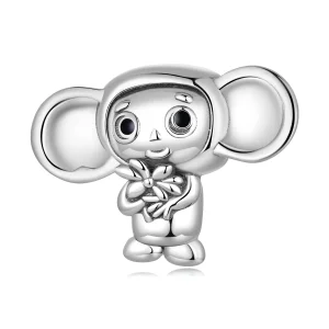 Pandora Style Big Eared Monkey Charm - SCC2387 (image for) Pandora Style Big Eared Monkey Charm - SCC2387