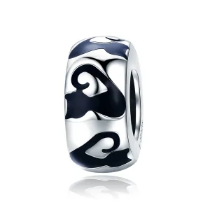 Pandora Style Cat Silhouette Charm - SCC825 (image for) Pandora Style Cat Silhouette Charm - SCC825