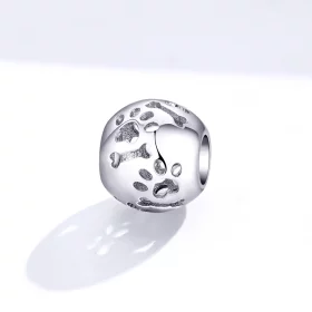 Pandora Style Cute Pet Footprints Charm - BSC140 Pandora Style Cute Pet Footprints Charm - BSC140