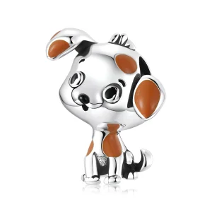 Pandora Style Cute Puppy Charm - SCC2159 (image for) Pandora Style Cute Puppy Charm - SCC2159