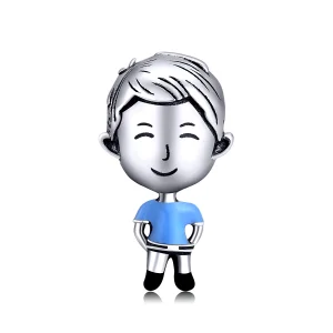 Pandora Style Dad Charm - BSC174 (image for) Pandora Style Dad Charm - BSC174