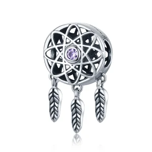 Pandora Style Dreamcatcher Charm - SCC330 (image for) Pandora Style Dreamcatcher Charm - SCC330