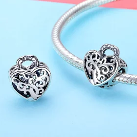 Pandora Style Eternal Lock Charm - SCC726 Pandora Style Eternal Lock Charm - SCC726