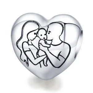 Pandora Style Family Charm - BSC494 (image for) Pandora Style Family Charm - BSC494