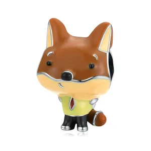 Pandora Style Fox Citizen Charm - SCC1964 (image for) Pandora Style Fox Citizen Charm - SCC1964