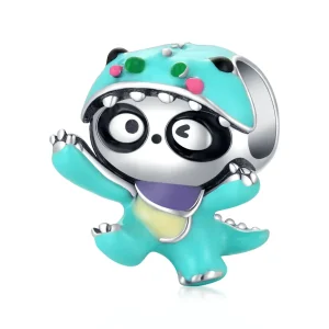Pandora Style Fun Panda Charm - SCC1933 (image for) Pandora Style Fun Panda Charm - SCC1933