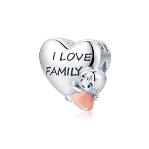Pandora Style I Love My Home Charm - BSC478 (image for) Pandora Style I Love My Home Charm - BSC478