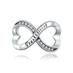 Pandora Style Infinity Symbol Charm - SCC1636 (image for) Pandora Style Infinity Symbol Charm - SCC1636