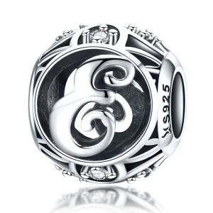(image for) Pandora Style Letter-E Charm - SCC738-E