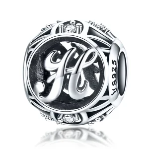 (image for) Pandora Style Letter-H Charm - SCC738-H