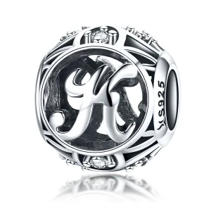 (image for) Pandora Style Letter-K Charm - SCC738-K