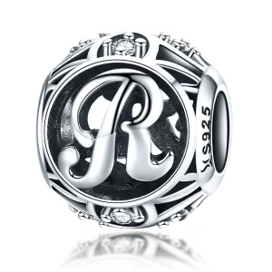 (image for) Pandora Style Letter-R Charm - SCC738-R