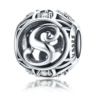 (image for) Pandora Style Letter-S Charm - SCC738-S