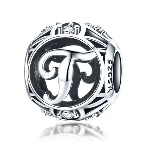 (image for) Pandora Style Letter-T Charm - SCC738-T
