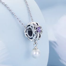 Pandora Style Pearl Streamer Charm - BSC638 Pandora Style Pearl Streamer Charm - BSC638