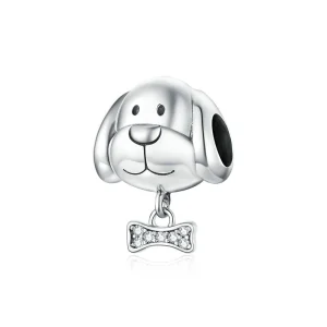 Pandora Style Silver Beagle Charm - BSC244 (image for) Pandora Style Silver Beagle Charm - BSC244