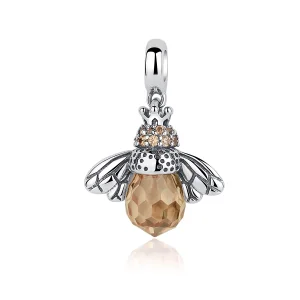 Pandora Style Silver Bee Dangle - SCC035 (image for) Pandora Style Silver Bee Dangle - SCC035