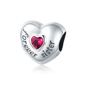 Pandora Style Silver Forever Love Charm - SCC1835 Pandora Style Silver Forever Love Charm - SCC1835