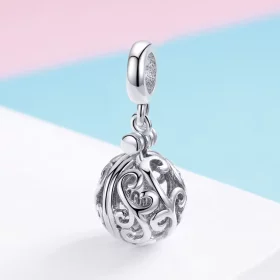 Pandora Style Silver Gartitude For Mom Dangle - SCC1008 Pandora Style Silver Gartitude For Mom Dangle - SCC1008
