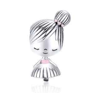 (image for) Pandora Style Silver Its A Girl Charm - SCC1335