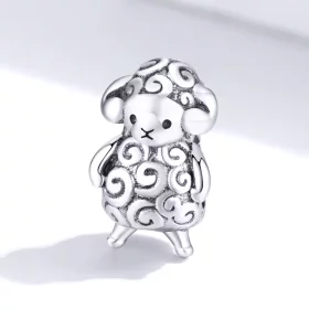 Pandora Style Silver Little Sheep Charm - BSC187 Pandora Style Silver Little Sheep Charm - BSC187