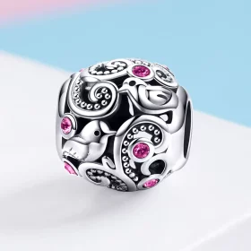 Pandora Style Silver Love Messenger Charm - SCC1014 Pandora Style Silver Love Messenger Charm - SCC1014