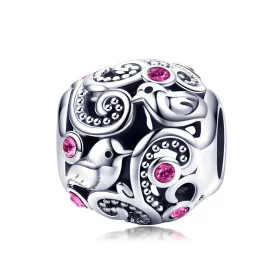 Pandora Style Silver Love Messenger Charm - SCC1014 Pandora Style Silver Love Messenger Charm - SCC1014