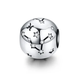 Pandora Style Silver Pisces Charm - SCC1218-12 (image for) Pandora Style Silver Pisces Charm - SCC1218-12