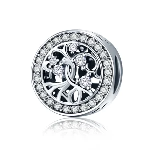 Pandora Style Silver Tree of Life Charm - SCC616 (image for) Pandora Style Silver Tree of Life Charm - SCC616