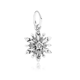 Disney, Frozen Snowflake Dangle Charm - PANDORA Disney, Frozen Snowflake Dangle Charm - PANDORA