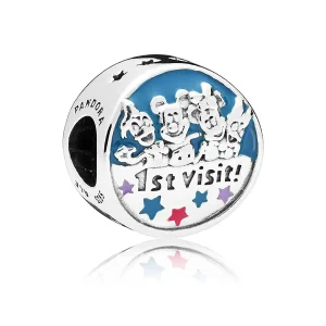 Mickey Mouse and Friends "1st Visit" Charm by Pandora - 7501057371913P (image for) Mickey Mouse and Friends "1st Visit" Charm by Pandora - 7501057371913P