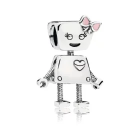 PANDORA Bella Bot Charm, Pink Enamel - 797141EN160 PANDORA Bella Bot Charm, Pink Enamel - 797141EN160