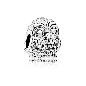 PANDORA Charming Owls Charm - 791966 (image for) PANDORA Charming Owls Charm - 791966