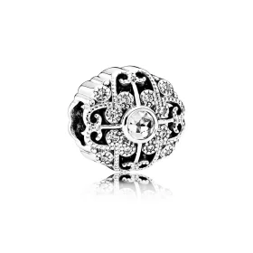 PANDORA Fairytale Bloom Charm - 791961CZ PANDORA Fairytale Bloom Charm - 791961CZ