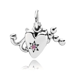 PANDORA Faith, Hope and Love Trinity Pendant Charm - 791120CZS (image for) PANDORA Faith, Hope and Love Trinity Pendant Charm - 791120CZS