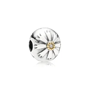 PANDORA Friendship Flower Clip, Clear Cz Charm - 790988CZ (image for) PANDORA Friendship Flower Clip, Clear Cz Charm - 790988CZ