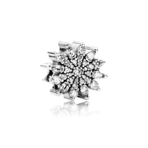 PANDORA Ice Crystal, Clear Cz Charm - 791764CZ (image for) PANDORA Ice Crystal, Clear Cz Charm - 791764CZ