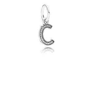 (image for) PANDORA Letter C Dangle Charm - 791315CZ
