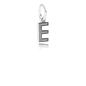 (image for) PANDORA Letter E Dangle Charm - 791317CZ