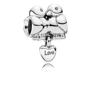 PANDORA Love Birds Charm - 791033 (image for) PANDORA Love Birds Charm - 791033