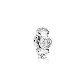 PANDORA Modern LovePods™ Spacer, Clear CZ - 797292CZ PANDORA Modern LovePods™ Spacer, Clear CZ - 797292CZ