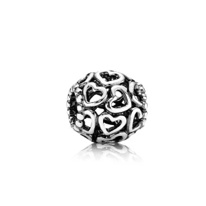 PANDORA Openwork Heart Charm - 790964 (image for) PANDORA Openwork Heart Charm - 790964
