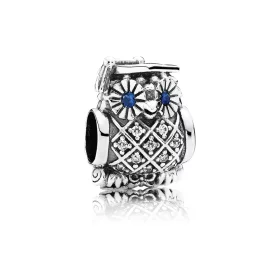 PANDORA Owl Graduate Charm - 791502NSB PANDORA Owl Graduate Charm - 791502NSB