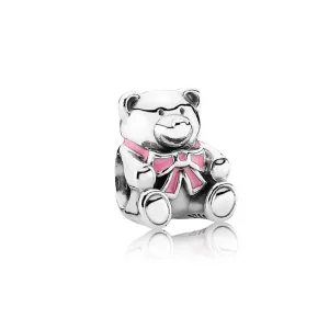 PANDORA Teddy Bear Charm - 791124EN24 (image for) PANDORA Teddy Bear Charm - 791124EN24