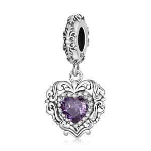 Pandora Style Classical Love Dangle - SCC2181 (image for) Pandora Style Classical Love Dangle - SCC2181