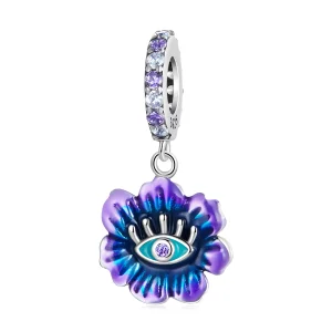 (image for) Pandora Style Devil Flower Dangle - SCC2373