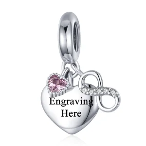 Pandora Style Endless Love Dangle - SCC1922 (image for) Pandora Style Endless Love Dangle - SCC1922