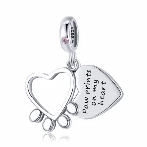 Pandora Style Love Claws Dangle - BSC511 (image for) Pandora Style Love Claws Dangle - BSC511