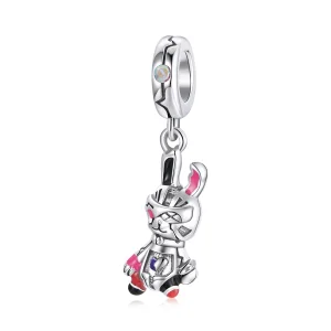 Pandora Style Silver Cyberpunk - Mechanical Rabbit Dangle - SCC1841 (image for) Pandora Style Silver Cyberpunk - Mechanical Rabbit Dangle - SCC1841